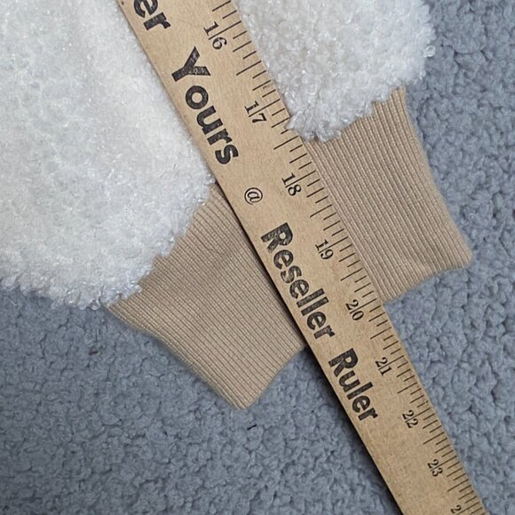 Fabletics Sweater Womens Size 1X Malia Polar Fleece Pullover Ultra Cozy Sherpa - Picture 9 of 12